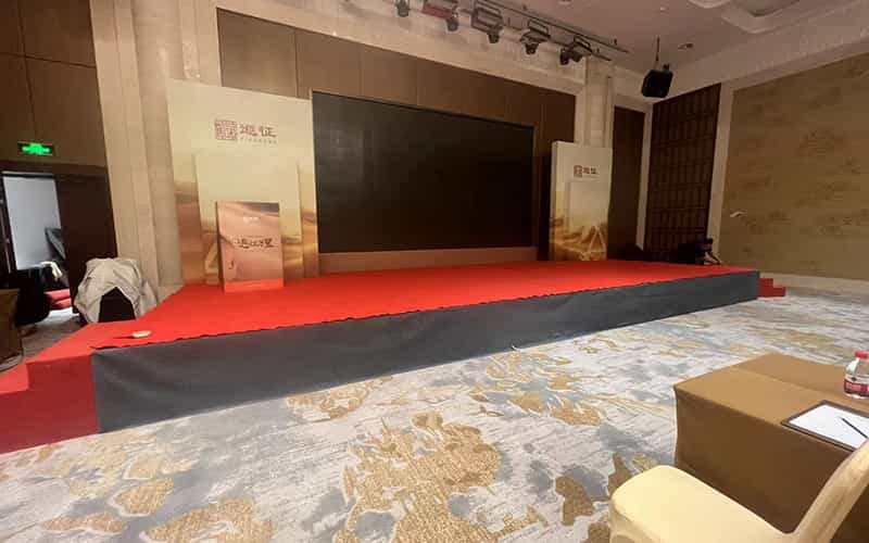 廣告物料制作會場布景舞臺搭建展位搭建舞臺燈光設備演藝音響高清LED屏